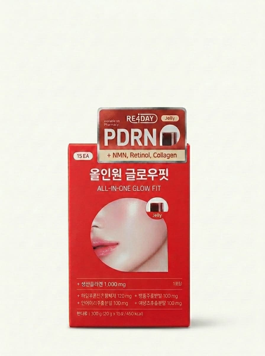 RE4DAY PDRN All-in-One Glow Fit | 300g (20g*15 sticks))